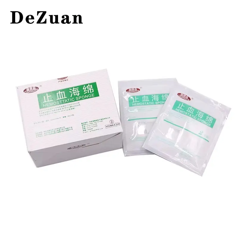 Medical Dental Oral Material Hemostatic 60X20MM 20PCS