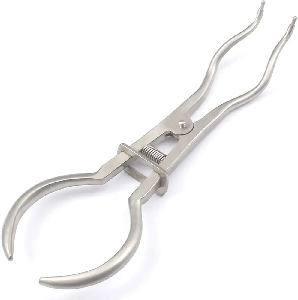Brewer rubber dam clamp forceps فاتح رينج