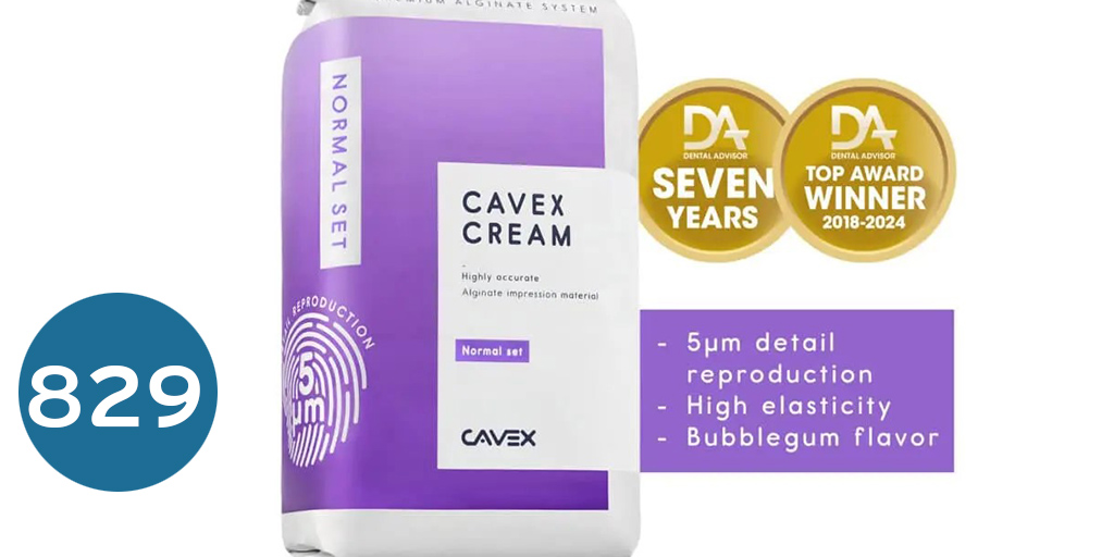 [الجينات مع السيليكون] Cavex Cream Alginate الجينات كاڤيكس كريم