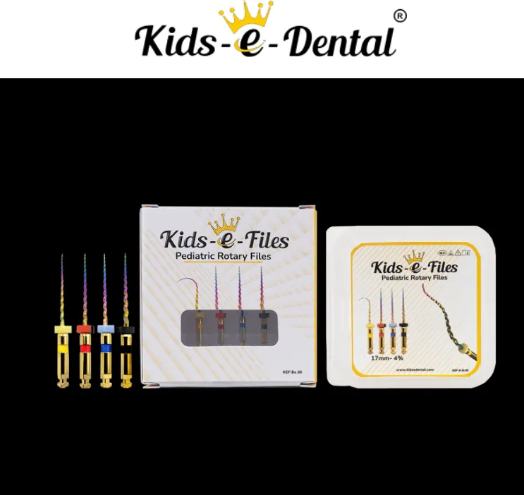 Kids-e-Dental Pediatric Rotary Files
كيدس أي دنتال فايلات روتاري اطفال