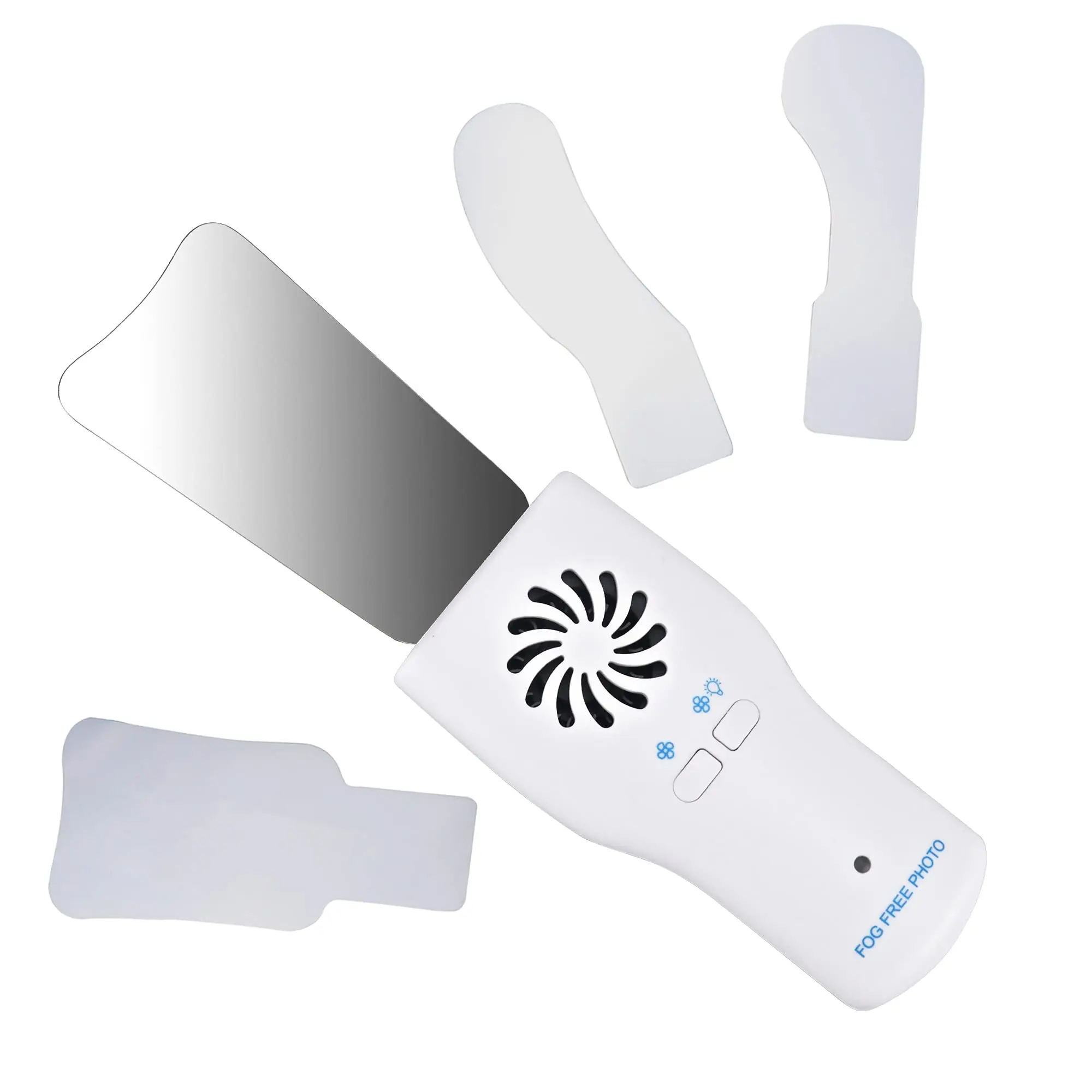 LED Oral Anti-fog Reflector Mirror مرايا تصوير مضاد للضباب مع اضاءة