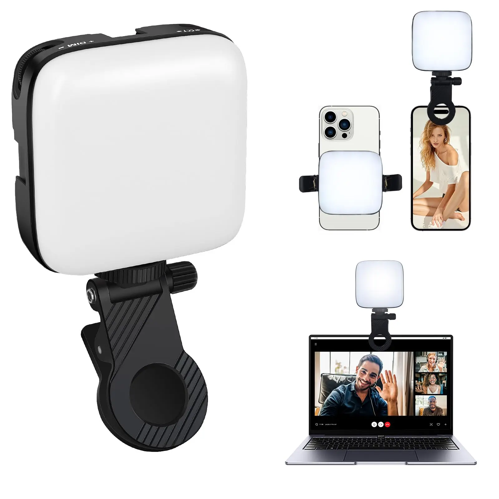 Phone Light Rechargeable اضاءة تصوير