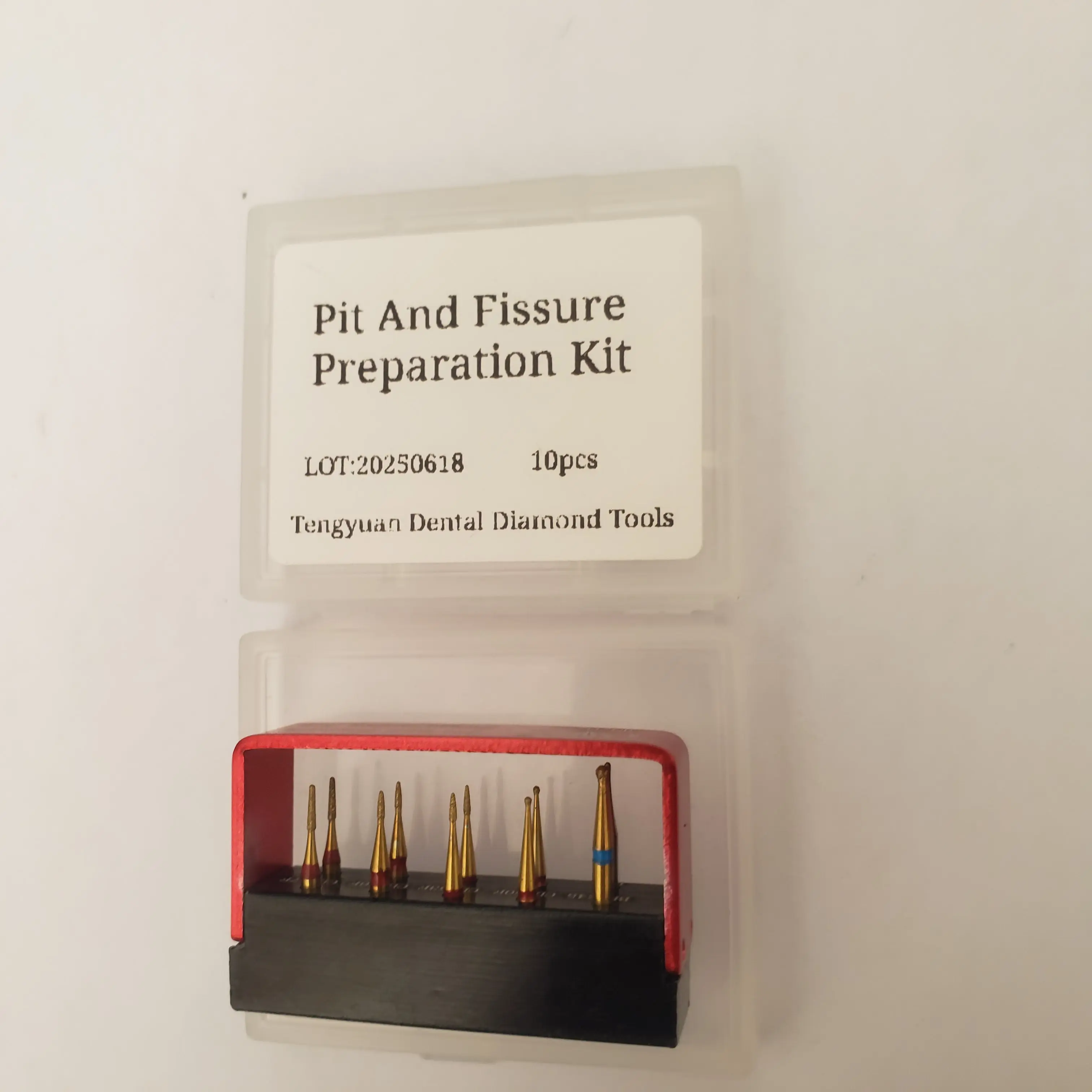 Pit and Fissure Preparation Kit 10pcs كت بيرات