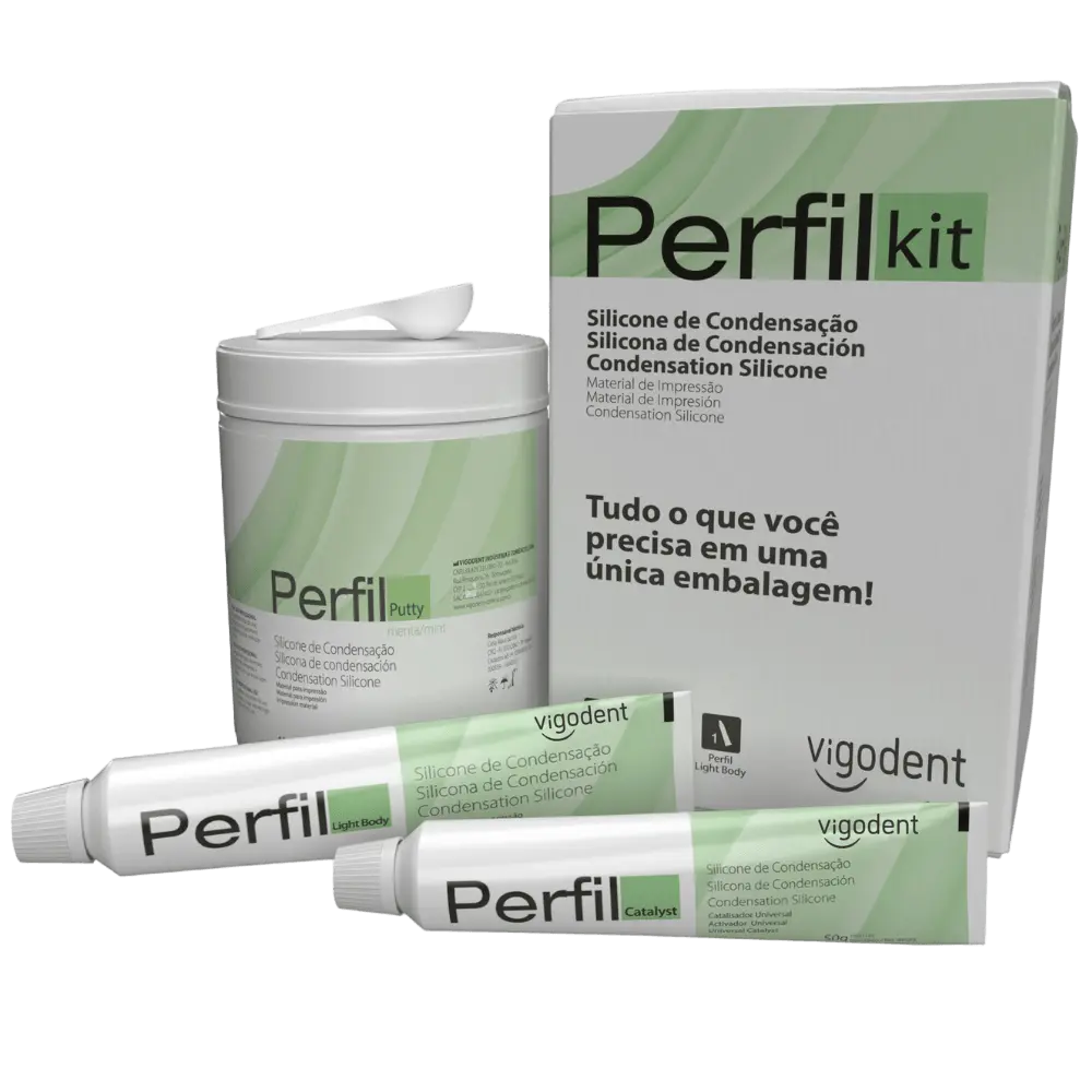 Vigodent Silicona Por Condensacion Perfil Kit طبعه اولى سيليكون