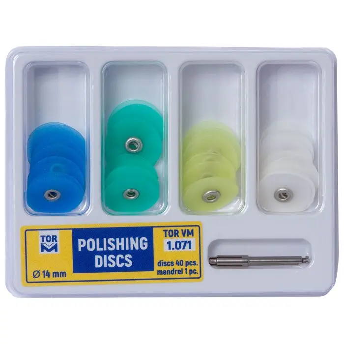 [5040000TRV071] TOR_VM 1.071 Polishing disc
تور في ام 1.071  دسكات تفنيش 40قطعه