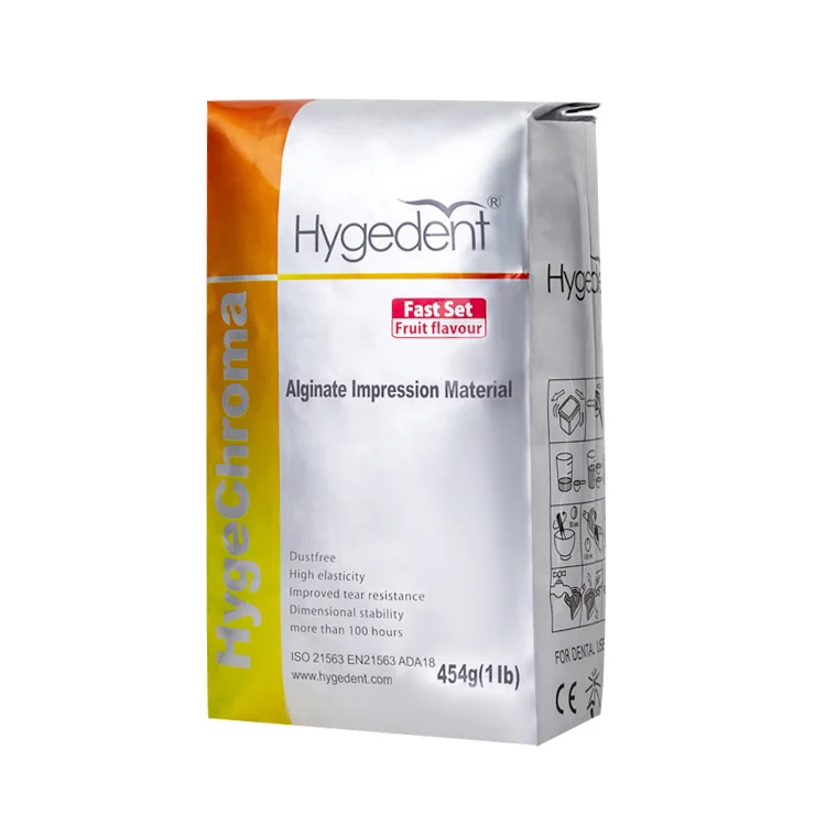 Three-phase chromatic alginate HygeChroma hygedent