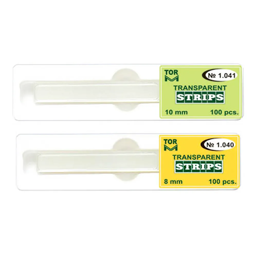 TOR VM 1.040 Transparent Strips سترب سيليلوز شفاف