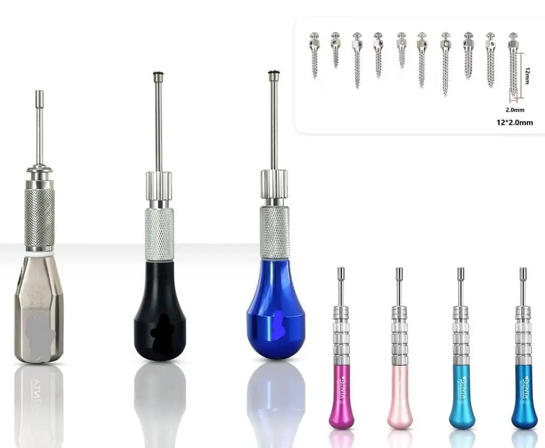 orthodontic mini micro bone screw drivers