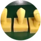 wax model of a tooth used for dental education