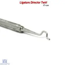 [006-0108] أداة ليجتشر  Orthodontic Twirl Ligature Elastic Placing Applicator