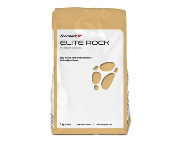 إيليت روك داي ستون  Type 4 Elite Rock plaster in silver grey - ZHERMACK