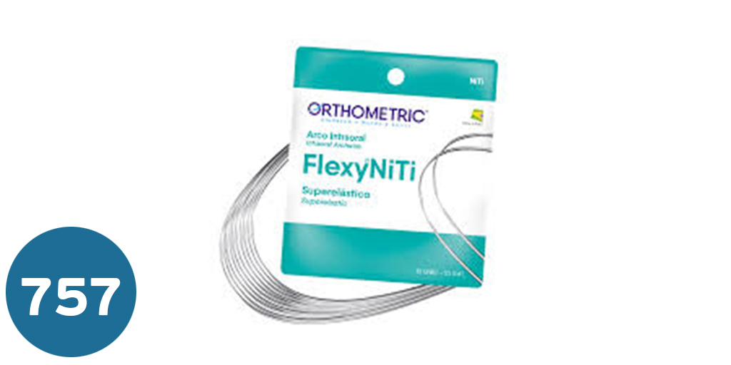 اسلاك تقويم نيكل تيتانيوم  Flexy NiTi Super Elastic Archwires