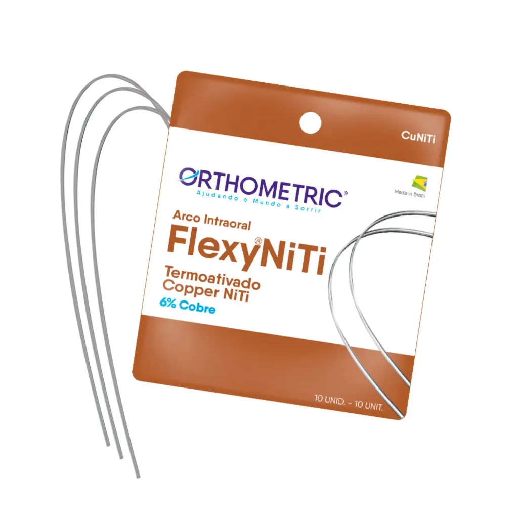 اسلاك تقويم نيكل تيتانيوم كوبر  Flexy NiTi Copper Archwires