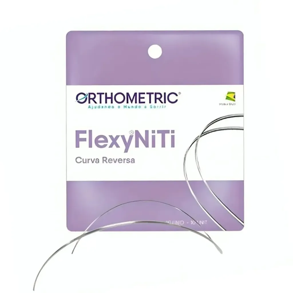 اسلاك تقويم نيكل تيتانيوم معكوسة  Flexy NiTi Reverse Curve Archwires