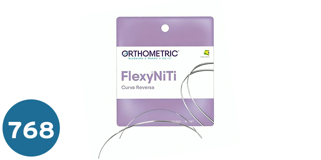 اسلاك تقويم نيكل تيتانيوم معكوسة  Flexy NiTi Reverse Curve Archwires
