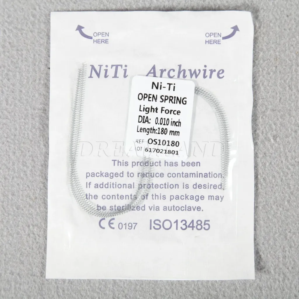 اوبن اسبرنج نيكل كيس  NITI Open spring coil