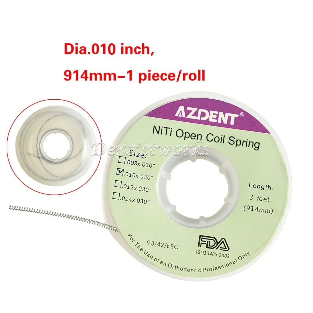 اوبن اسبرنج نيكل لفة  Niti Open Coil spring