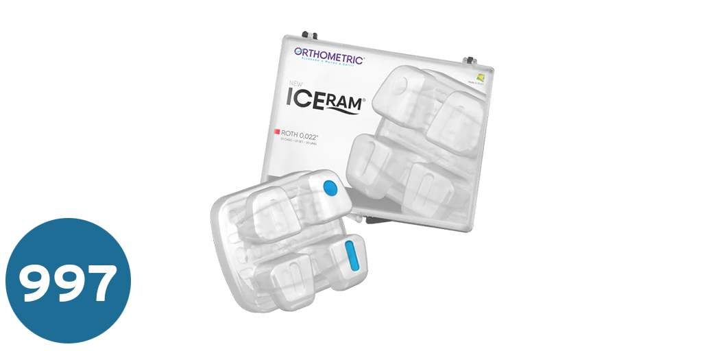 orthometric Iceram براكت سيراميك