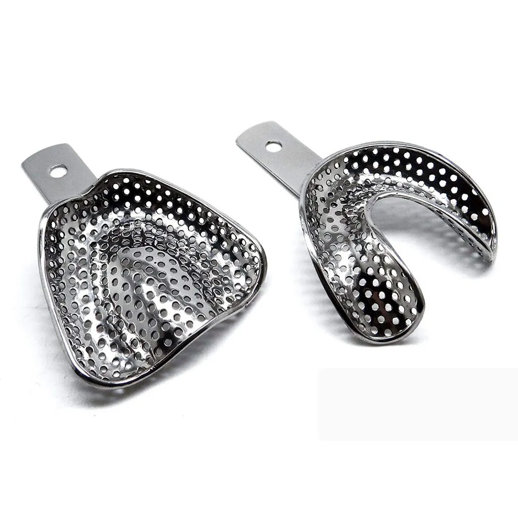 [004-0059] تريات ستيل   Impression Tray SS 