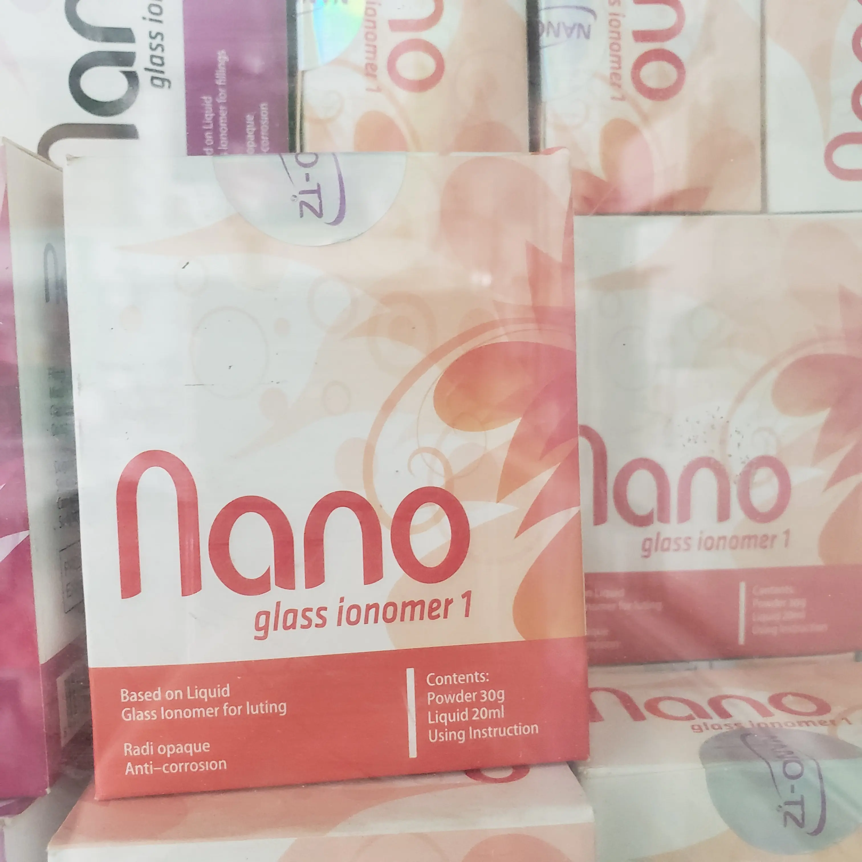 جلاس إينومر سمنت  Nano glass ionomer 1 luting