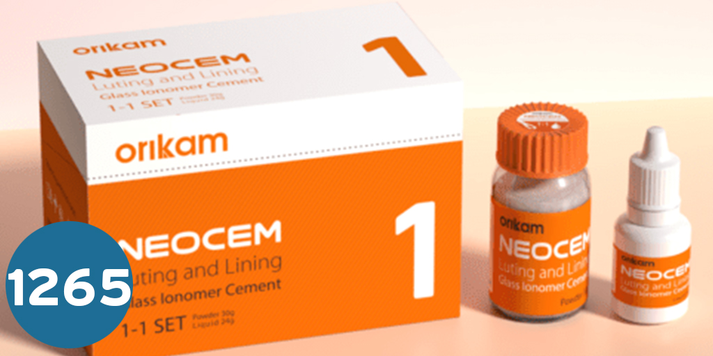 جلاس إينومر سمنت  Neocem  Type 1 (Luting & Lining)