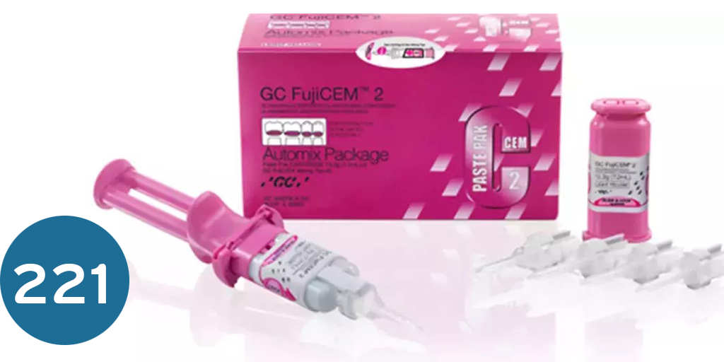 [جلاس اينومر سمنت] جي سي جلاس اينومر تثبيت  GC FujiCEM  2