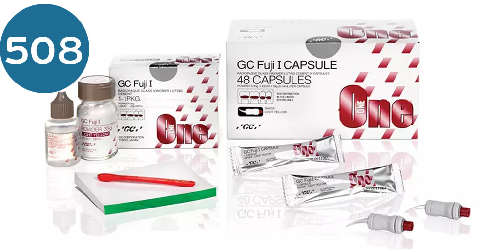 جي سي جلاس اينومر تثبيت بودر وسائل  GC Fuji I