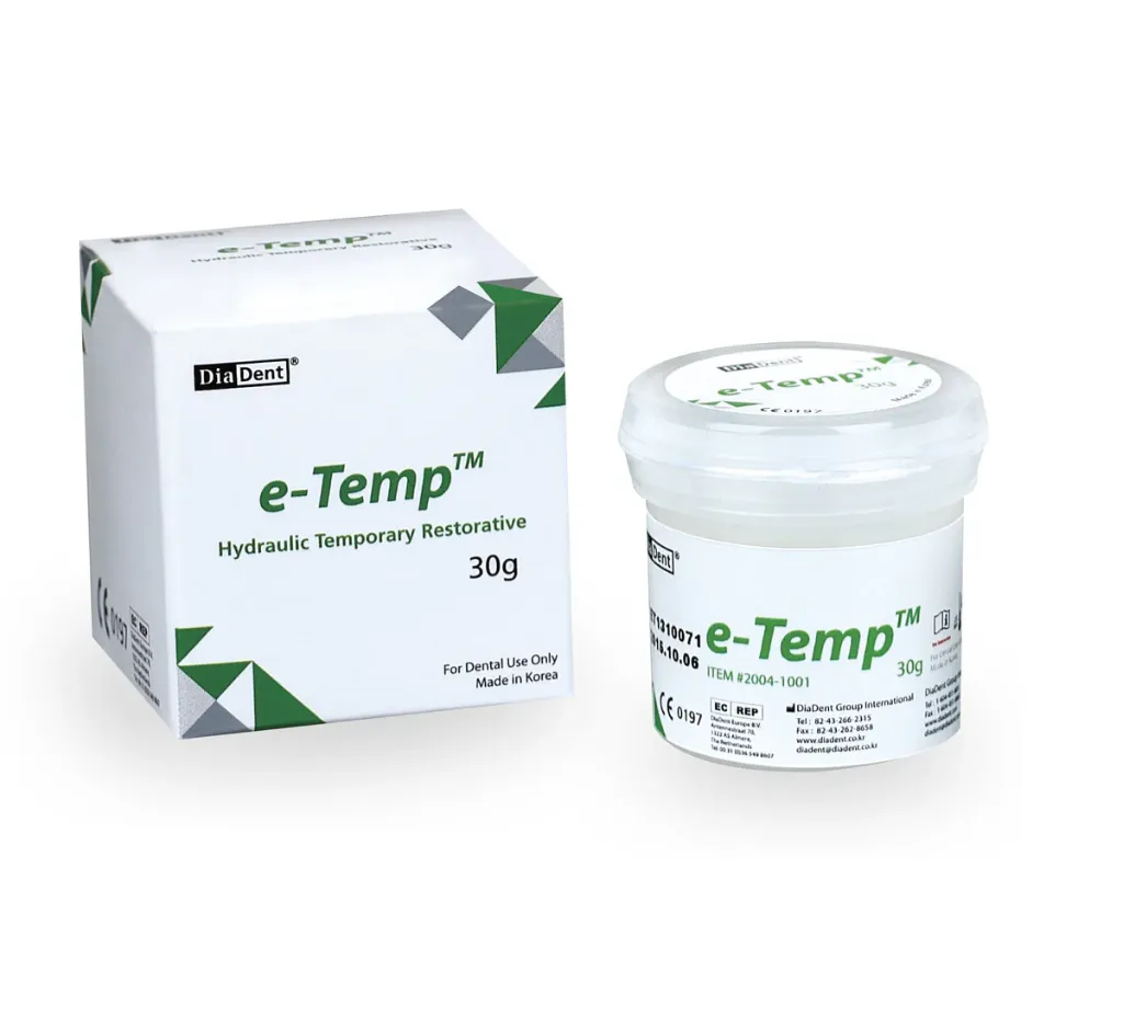 DIADENT e TempTF حشو مؤقت