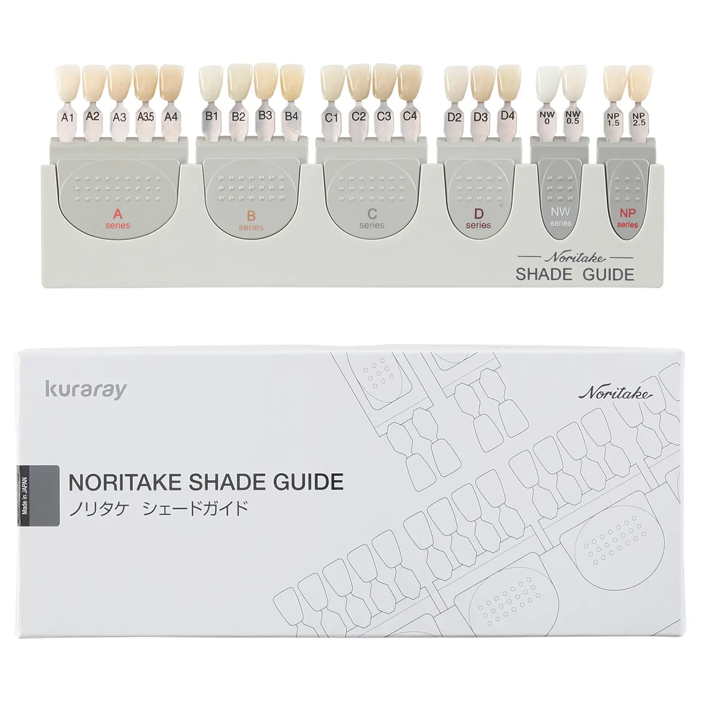 دليل الألوان  SHADE GUIDE