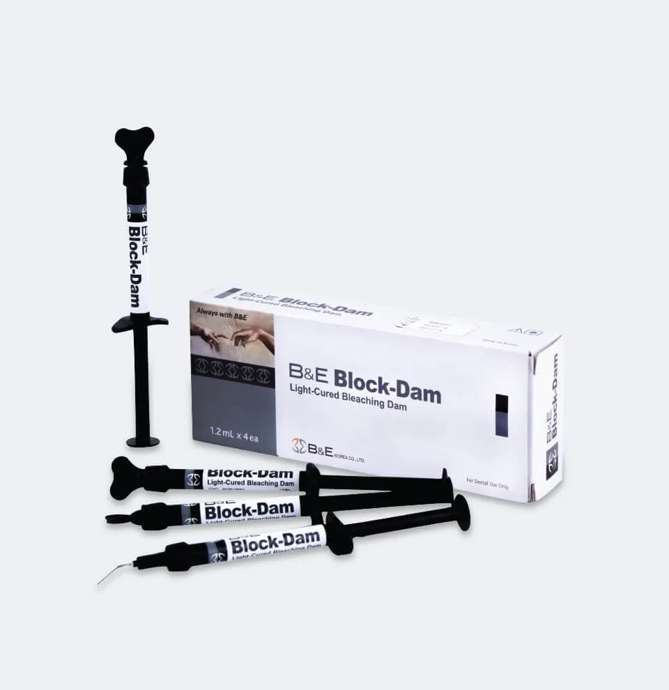 رافع لثة  B&E Block-Dam Light-Cured Bleaching Dam 