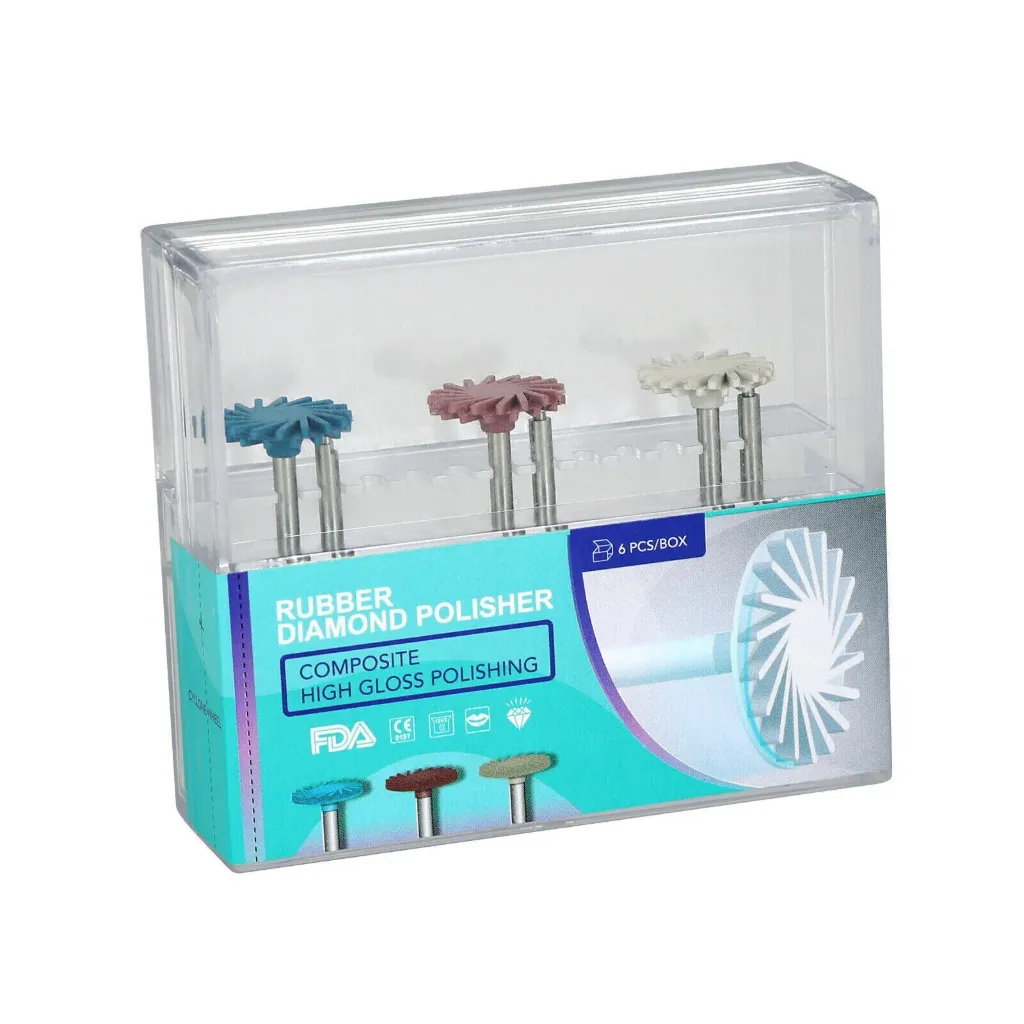 Composite Polishing Polisher Diamond System  ربلات تلميع مروحه  6قطع