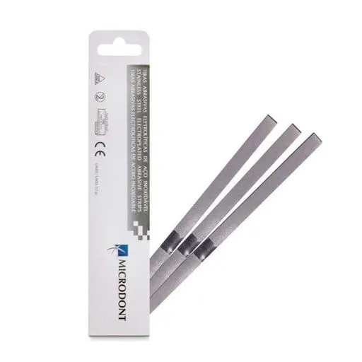 [6070000MCDSSAS] سترب اورثو  SS Abrasive Strips 4.0mm