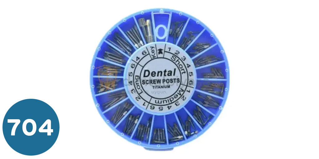 NORDIN Screw Posts علب سكرو 120قطعه