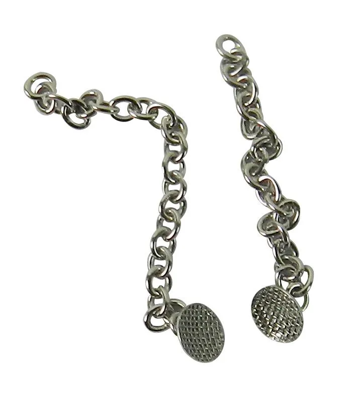 سلسله سحب ناب تقويم فضي  Dental Orthodontic Traction