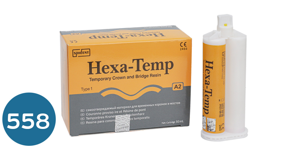 سمنت تثبيت مؤقت  Hexa Temp EsTemp