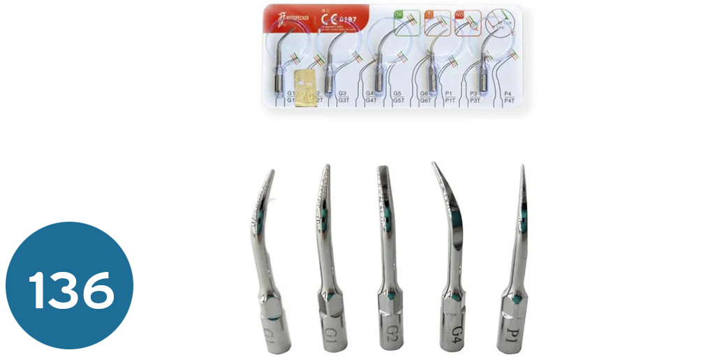 [008-0142] شريط رؤوس سكلر  Ultrasonic Scaler TIPS