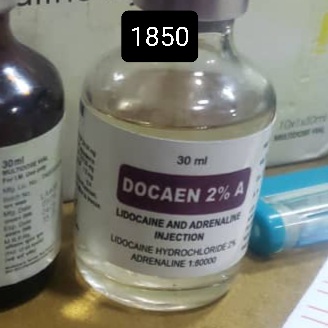مخدر هندي فيال 30  مل  DOCAEN 2%