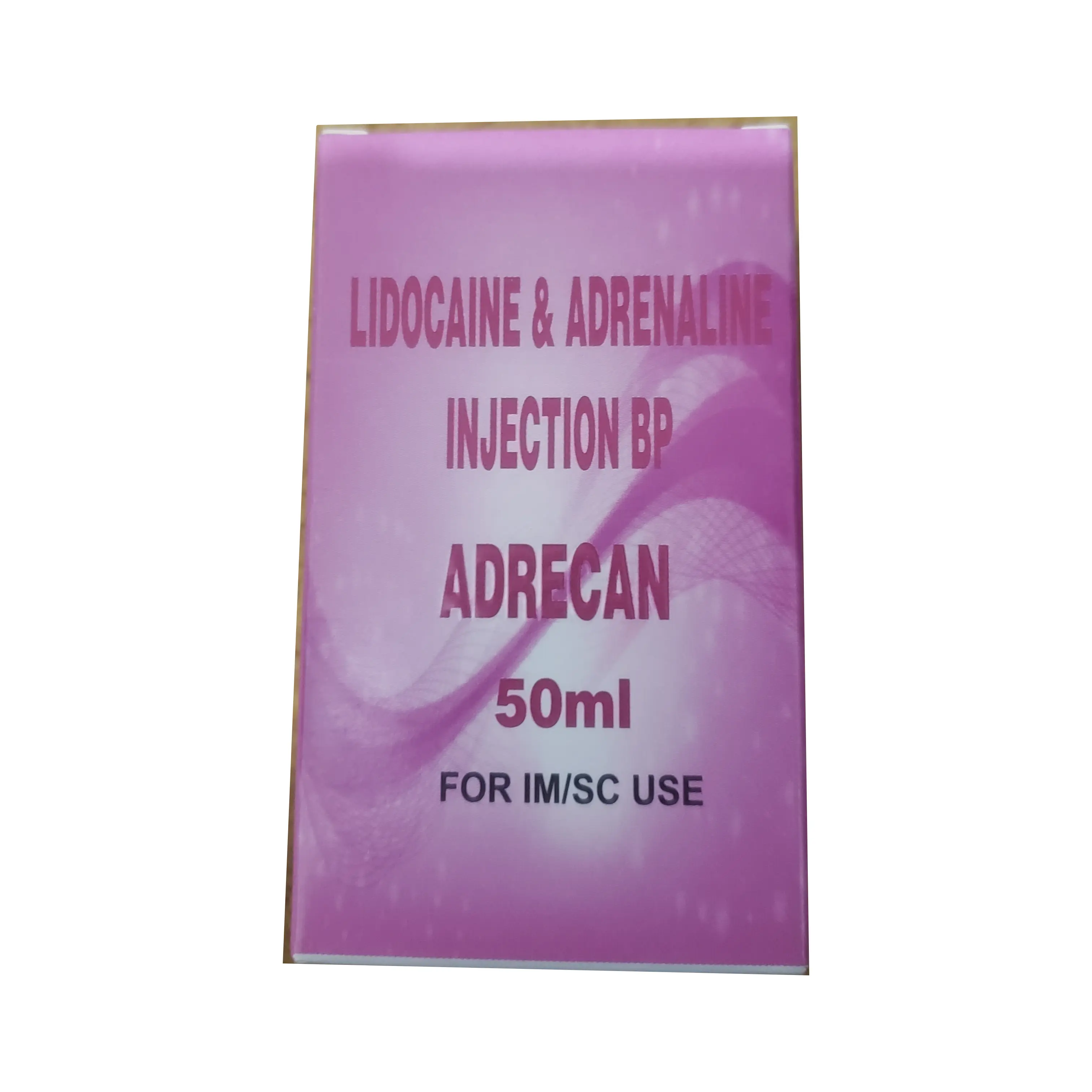 [9080000AMR50ml] مخدر هندي فيال 50  مل  LIDOCAINE &ADRENALINE injection