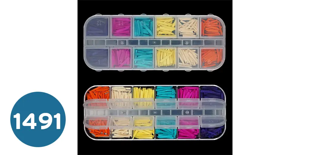 ودج خشبي كبير ملون  Dental Wedge