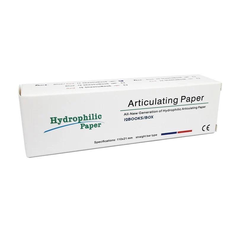 ورق عض مستقيم  Articulating Paper