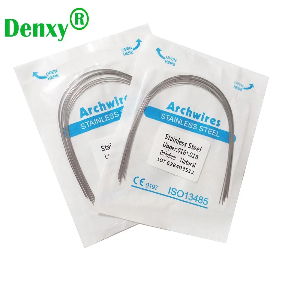 اسلاك تقويم ستانلس ستيل مضلع Archwire (lower 14 * 25)