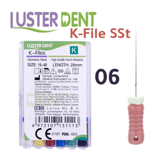 Luster dent K FILES SS فايلات يدوي كي ستيل (6)