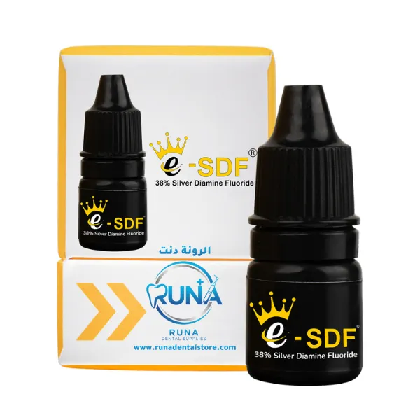 Kids-e-Dental E-SDF (Silver Diamine Flouride)
كيدس أي دنتال اس دي اف مانع التسوس ووقاية 1.25مل