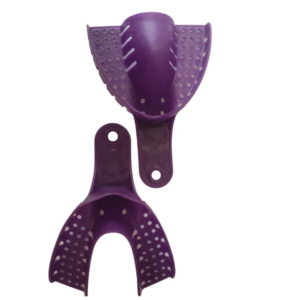 [008-0023] تريات بلاستيك single-use dental impression trays (1-2L)