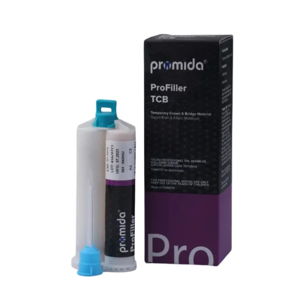 Promida PROFILLER TCB Temporary Crown Materials
بروميدا بروفيلر تي سي بي مؤقت تيجان وجسور (70  جرام)