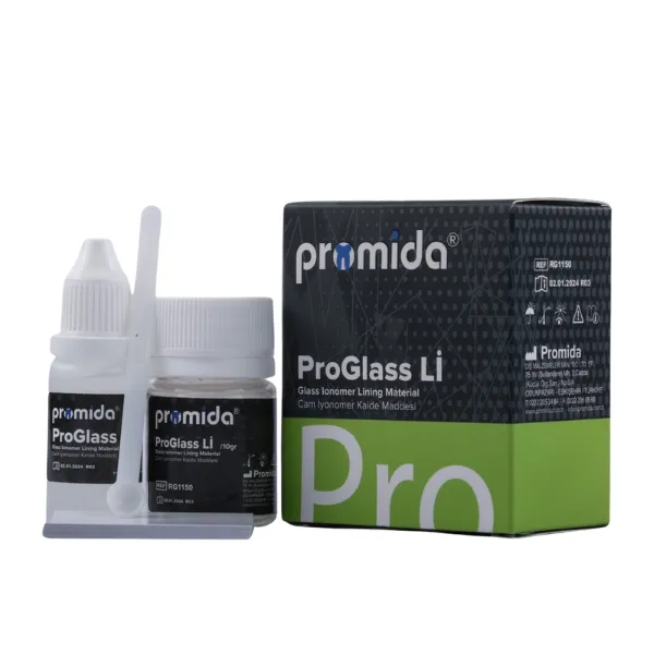 Promida PROGLASS Li Glass Inomer Cavity Liners
بروميدا بروجلاس ال اي جلاس اينومير لينر (10  جرام)