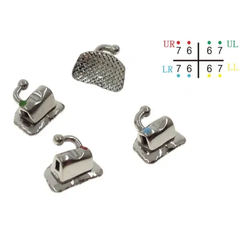 بكل تيوب  2nd Molar Non-conv. Buccal Tube (Single), 4 Pcs /Set (Unit)