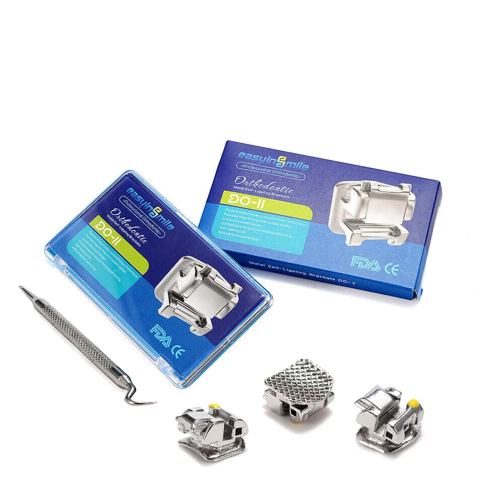 [602ROTHESMDO2] Easyinsmile DO-II self-ligating Metal Bracket براكت ميتال (ROTH)
