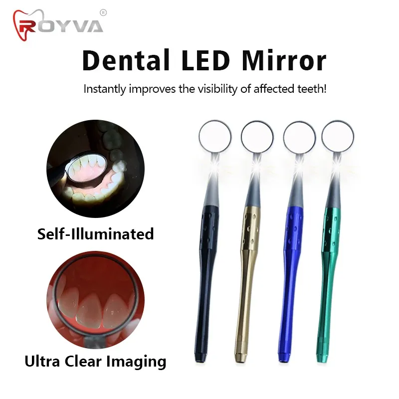 Black-Gold-Green- ROYVA LED FOG FREE MIRROR KIT