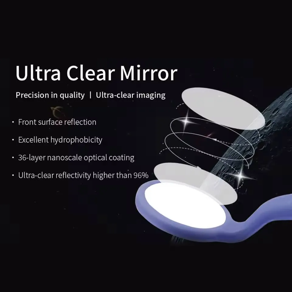 Royva HD Mirror with Measuring Scale